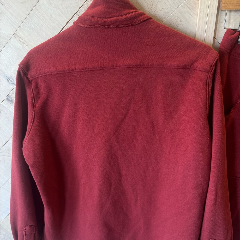 Frank & Eileen Triple Fleece Eileen in Cranberry with Eamon Joggers Size Small - Picture 7 of 8